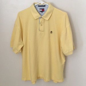 Tommy Hilfiger Yellow Polo Shirt